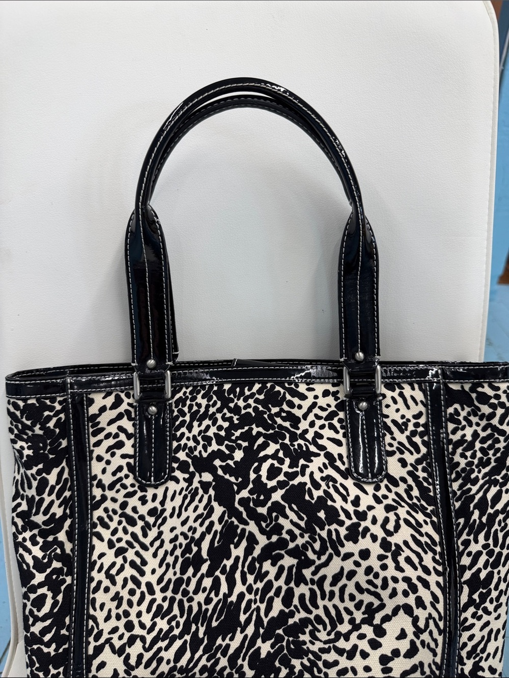 Talbots Animal Print Tote Bag. New - Picture 2 of 4